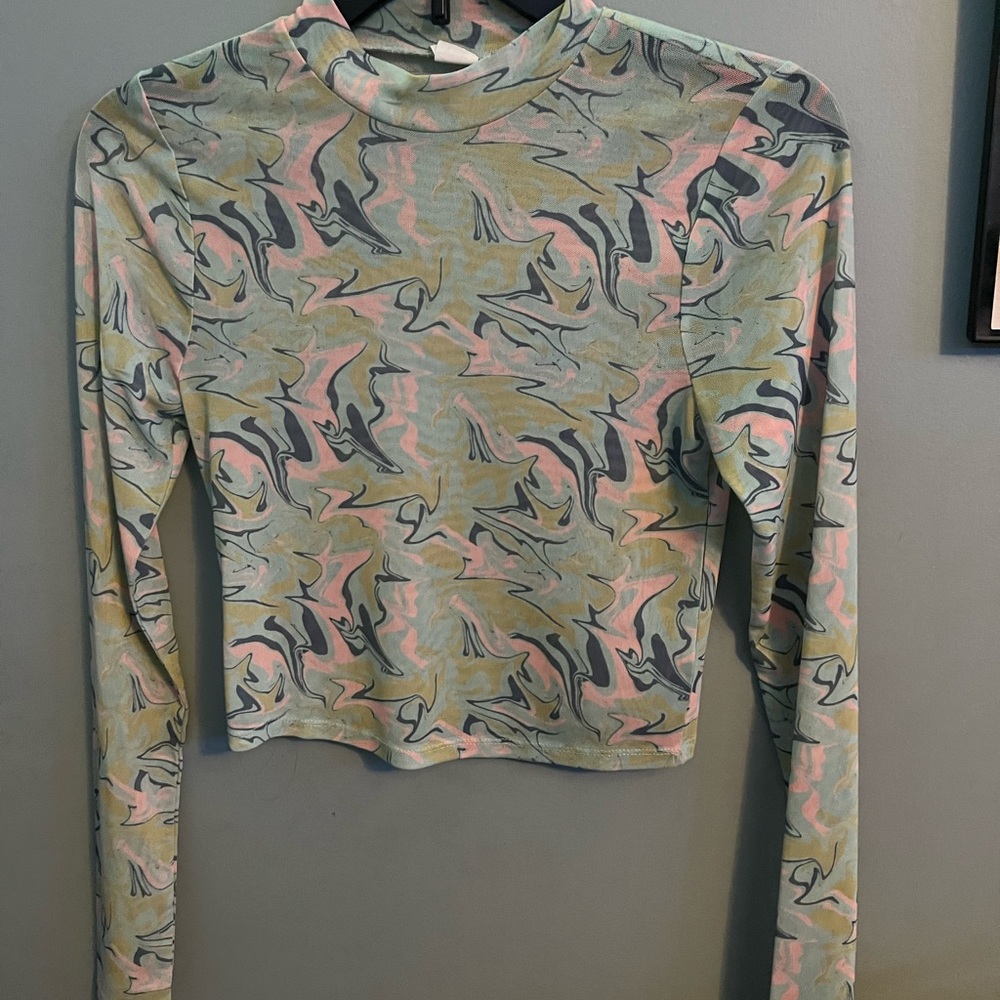 Mesh Forever 21 shirt